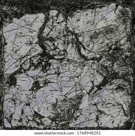 abstract negative stone, with black lines like rivers over a white or gray background - artistic primitive wallpaper