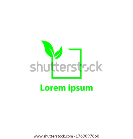 business logo.
leaf box logo