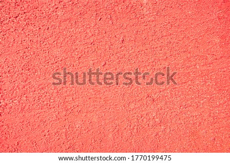 
The red concrete background on roads in the no-parking area