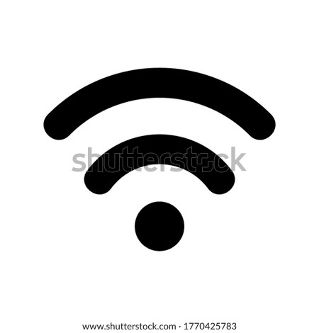 wifi icon or logo isolated sign symbol vector illustration - high quality black style vector icons
