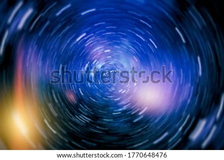 Cyber Futuristic Speed zoom Motion graphic.Backdrop beam blur Flare.Abstract Light fast night Background.Modern Glow color magic Royalty-Free Stock Photo #1770648476