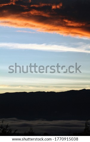 sunrise and sunset view photography