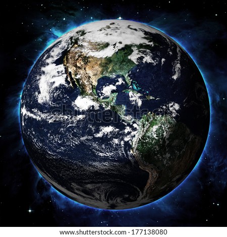 Planet Earth - Elements of this image furnished by NASA