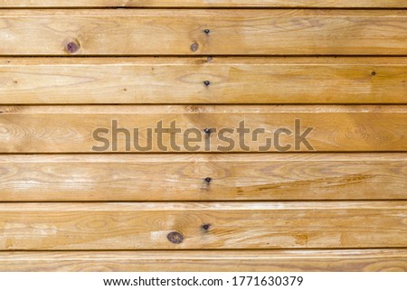 Wooden material background and texture, pattern of the wood. Horizontal lines
