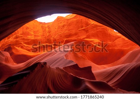 lower Antelope Canyon in the Navajo Reservation Page, Arizona USA