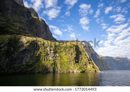 Exotic Scenery of Milford Sound New Zealand