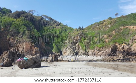 Moulin Huet, Guernsey Channel Islands Royalty-Free Stock Photo #1772337116