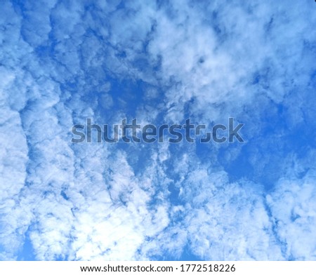 Blue sky with Cloud background
