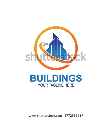 Building and Construction Logo Vector Design. Real Estate Logo
