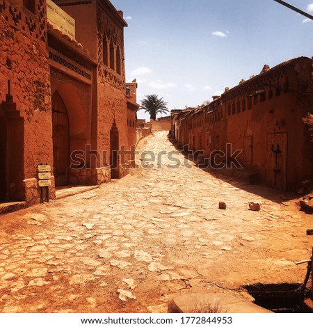 I took this picture in Ouarzazate,Morocco. This place is a historical place and some scenes of game of throne were made here.