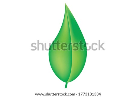 Leaf logo icon art vector symbol