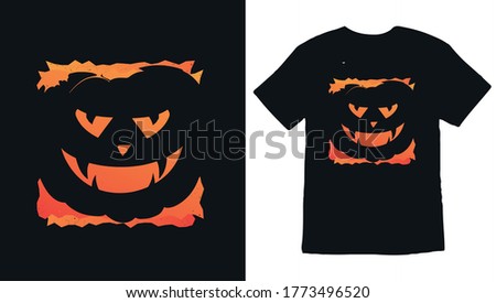 Halloween t Shirt Design. Halloween Vector Graphic. Halloween T Shirt illustration. High quality vector t-shirt design. Beautiful and eye catching vector.