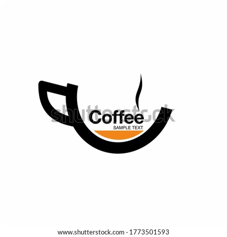 Coffee label , Coffee badge , Coffee logo design Royalty-Free Stock Photo #1773501593
