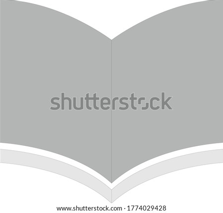 Book design logo vector stock