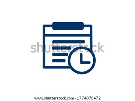 calendar/ plan icon for everything Royalty-Free Stock Photo #1774078472