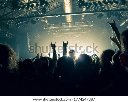Concert photography with a smartphone during a music festival