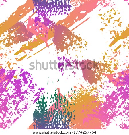Worn Texture Splatter Surface. Paint Endless Repeating Elements. Splatter Pattern. Sport  Illustration Black and White Watercolor Overlay Surface. Abstract Brush Vector illustration.