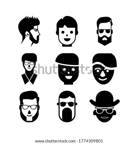 man icon or logo isolated sign symbol vector illustration - Collection of high quality black style vector icons
