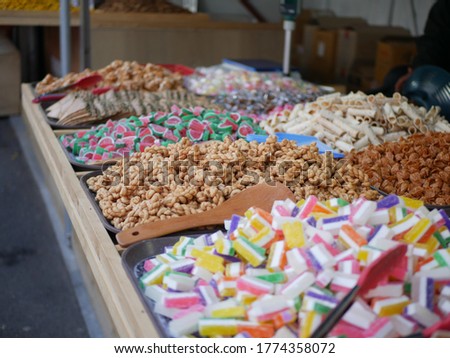 A lot of Candy in the market