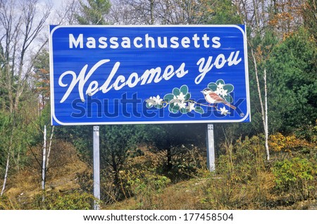 Welcome to Massachusetts Sign