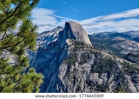 Yosemite National Park, Mountains and Valley view