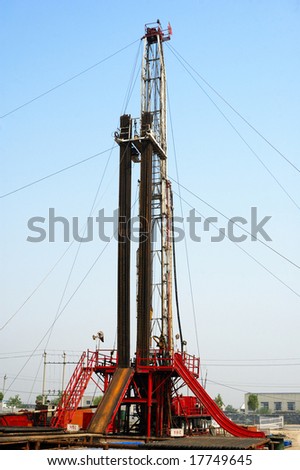 Land drilling rig in Shengli Oil Plant,CHN