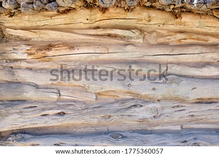 Old, wooden boards with texture as background
