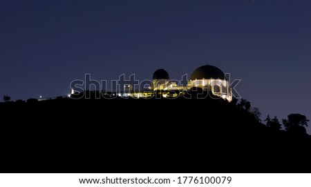 Los Angeles, Ca, USA, Griffith Observatory by night