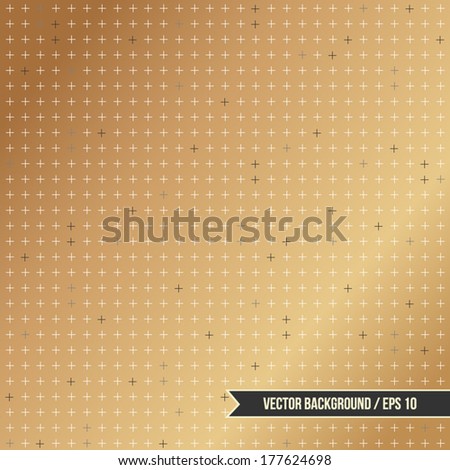 Modern background with crosses pattern