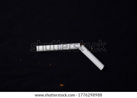Close up of a  cigarette