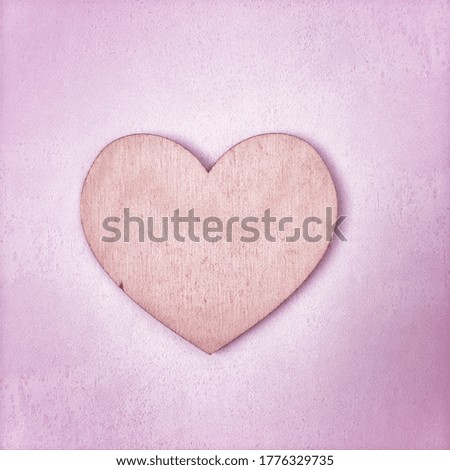 Decorative heart background symbol of love. Design elements for Valentine's Day