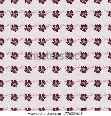 Shabby Chic purple elegance and cute flower seamless pattern. Can use for print, template, fabric, presentation, textile, banner, poster, wallpaper, digital paper