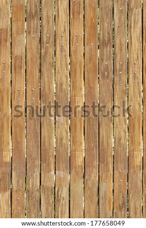Seamless old wooden gates texture