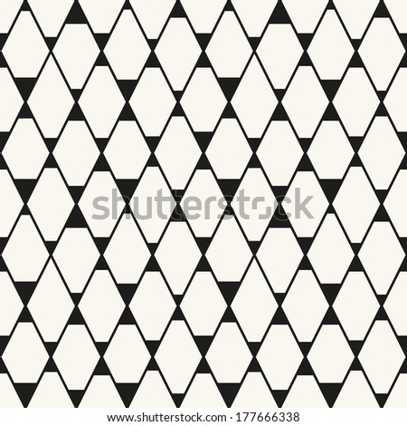 Vector seamless pattern. Modern stylish texture of mesh. Repeating abstract background
