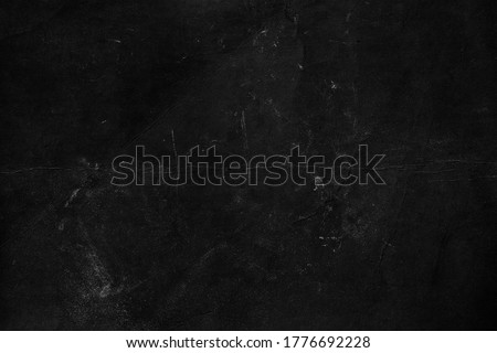 Old black grunge background. Distressed texture. Chalkboard wallpaper.Blackboard for text Royalty-Free Stock Photo #1776692228