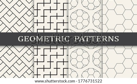geometric seamless background pattern design print