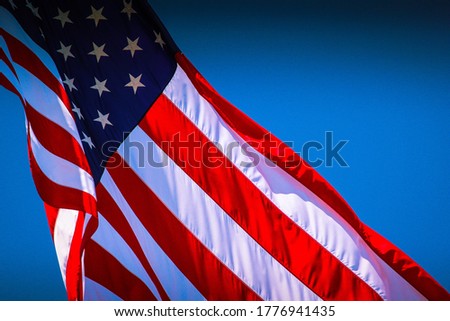 The American Flag flying in all of her glory!
