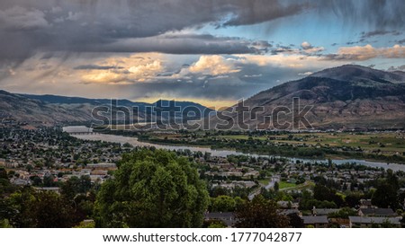 Scenic Lookout, Kamloops, BC, Canada  Royalty-Free Stock Photo #1777042877