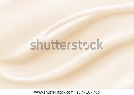 Beauty cream texture. Cosmetic lotion background. Creamy skincare product closeup Royalty-Free Stock Photo #1777107785