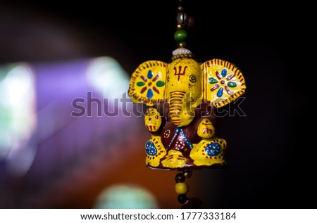 Idol of "Sri Ganesha" (The Indian God).