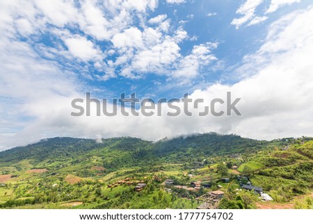 Scenery views of Khao Kho Mountian in Phetchabun province,Thailand.