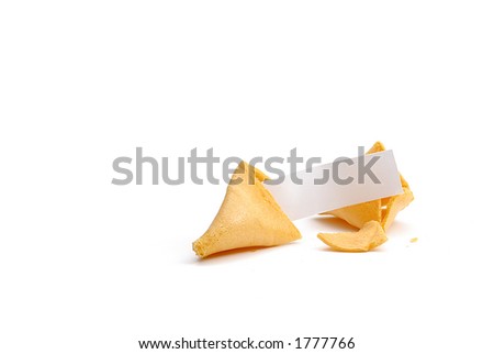 Fortune Cookie Blank