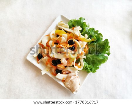 insalata di mare, italy food.  Royalty-Free Stock Photo #1778316917