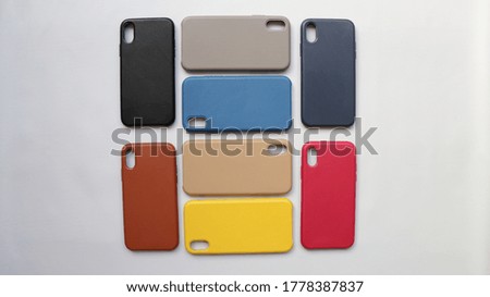 Colorful Mobile Phone Cases in Symmetrical Position