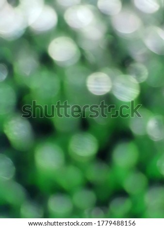 green shiny background with blurred sequins with blurred background