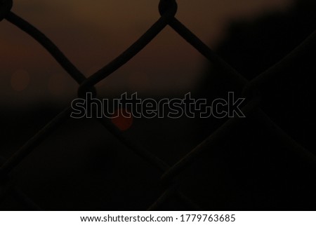 Photo background of iron wire mesh fence