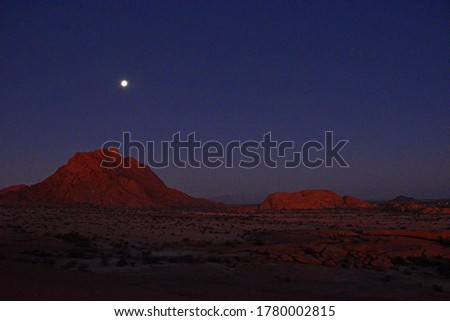 The Night Sky in Spitzkoppe