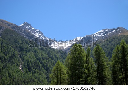 Landscape scenery in Switzerland 