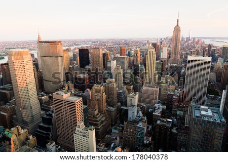 New York City Skyline NYC - NY USA