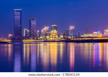 Panoramic picture of  China  nanchang
